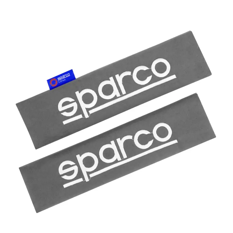 SPARCO Gurtschoner Gurtpolster Sicherheitsgurt Gurtschutz Autogurt Grau 2x Solange Der Vorrat Reicht