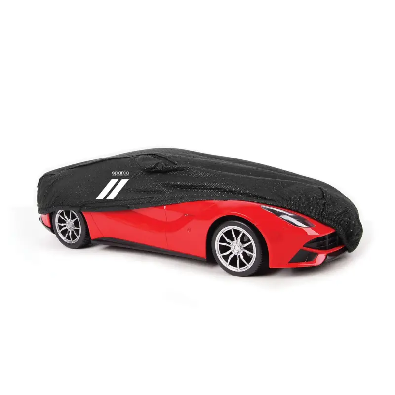 Must-Have SPARCO Auto Schutzhülle Autoabdeckung Schwarz Ganzgarage KFZ Autogarage XXL