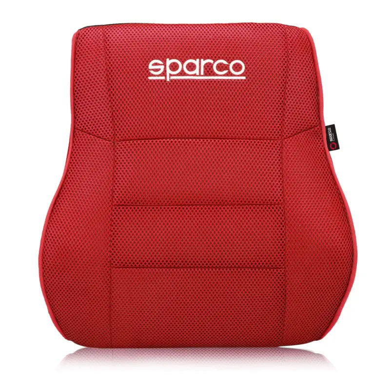 Jetzt Kaufen SPARCO Rückenstütze Lendenwirbelstütze Lordosenstütze Rot Rückenkissen