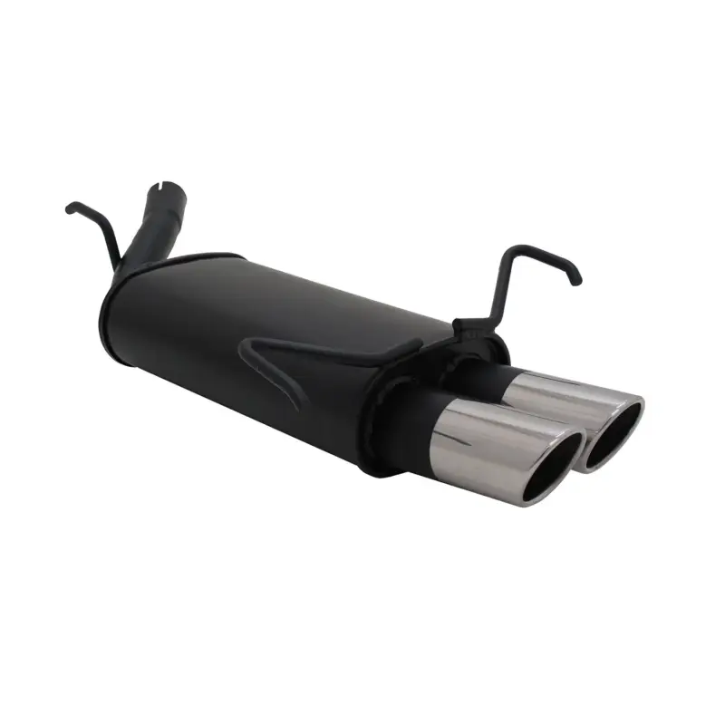 Novus Sportauspuff für Opel Corsa C 2x76mm SR-Design Endschalldämpfer mit ABE Neu