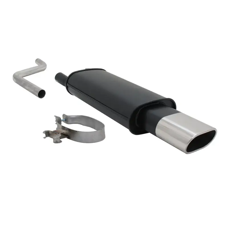 Novus Sportauspuff für VW Polo 2/3 86C 135x75mm Endschalldämpfer mit ABE Sonderaktion