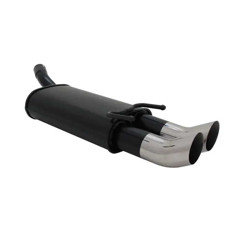 Novus Sportauspuff für Opel Corsa B 2x76mm DTM Endschalldämpfer mit ABE Bestpreis