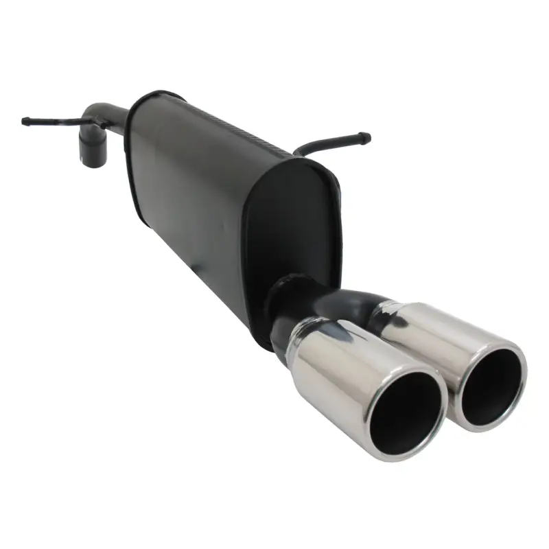 Abverkauf Novus Sportauspuff für Peugeot 207 2x76mm Endschalldämpfer mit ABE