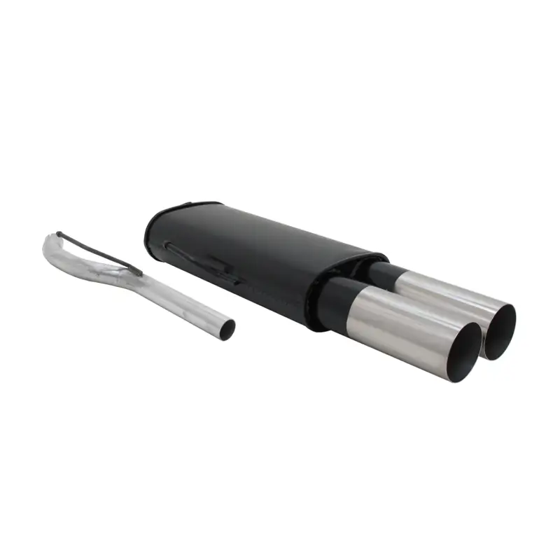 Novus Sportauspuff für VW Passat 35i 2x76mm RL-Design Endschalldämpfer mit ABE Sofort Bestellen
