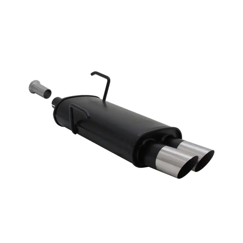Bestseller Novus Sportauspuff für Peugeot 206 2x76mm MS-Design Endschalldämpfer mit ABE