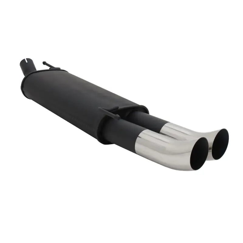 Markenprodukt Novus Sportauspuff für VW Golf 3 / Golf 4 Cabrio 2x76mm DTM