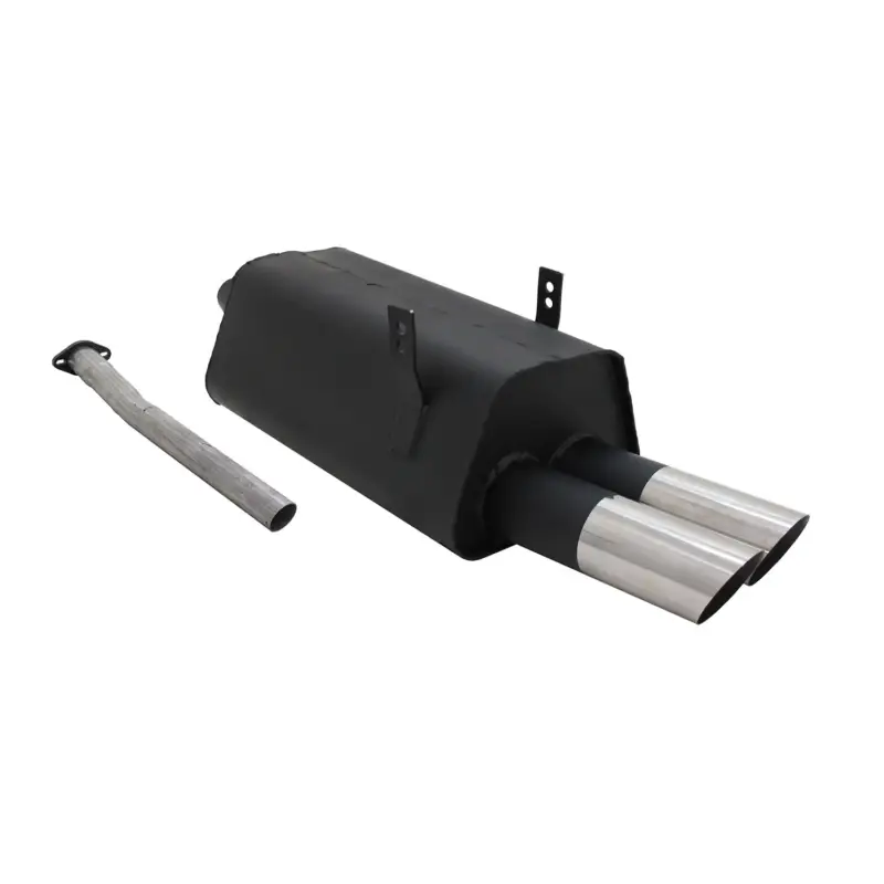 Novus Sportauspuff für BMW 3er E36 320 / 323 2x76mm MS-Designmit ABE Versand Am Gleichen Tag