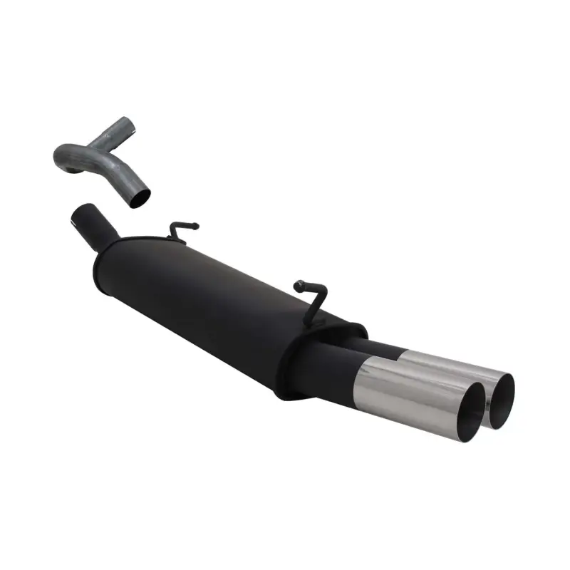 Letzte Chance Novus Sportauspuff für Seat Ibiza 6L 2x76mm RL-Design Endschalldämpfer