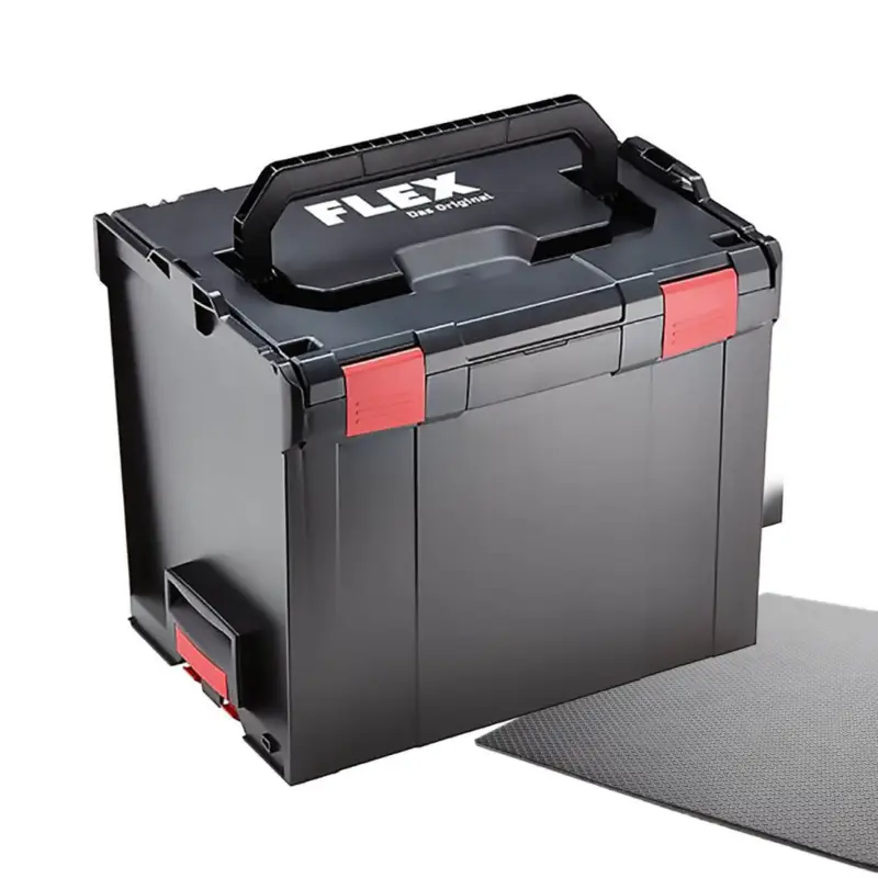 Kracherpreis FLEX TK-L374 + TKE-AR374 Poliermaschinenkoffer mit Antirutscheinlage