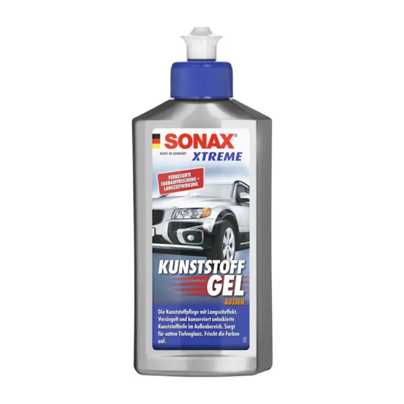 SONAX XTREME KunststoffGel Außen Kunststoffpflege 250ml Neue Ware