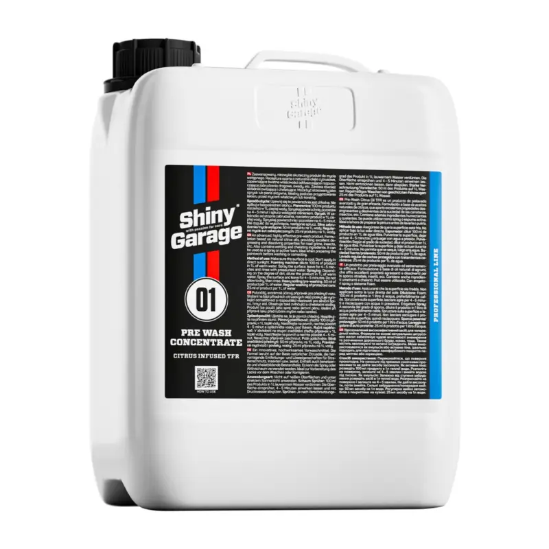 Sonderangebot Shiny Garage Pre-Wash Concentrate Citrus Infused TFR Vorreiniger 5L