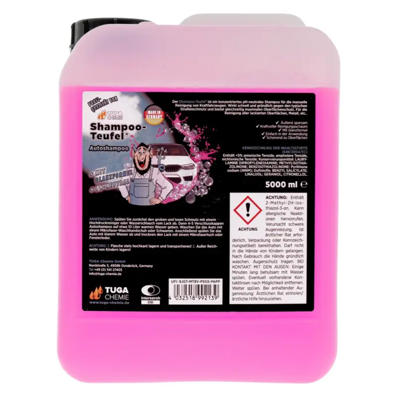 TUGA Chemie Shampoo-Teufel Autoshampoo 5L Sale