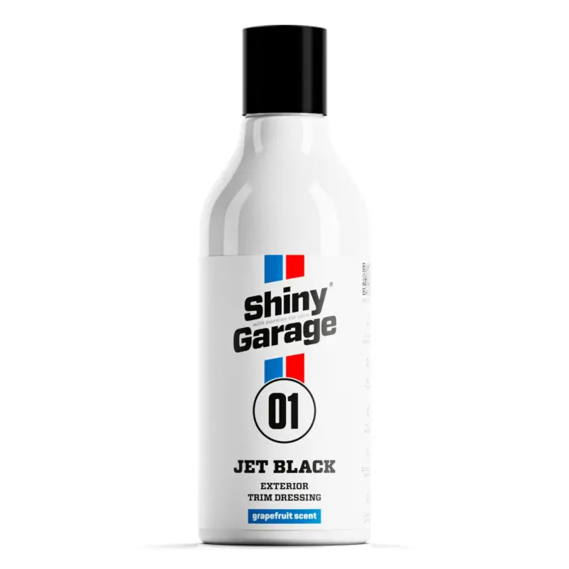 Shiny Garage Jet Black Trim Restorer Kunststoffpflege außen 250ml Rabatt