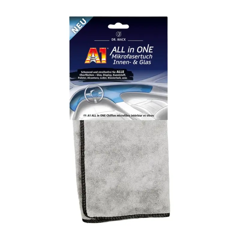 Dr. Wack A1 All in One Mikrofasertuch Innen & Glas Aktuell