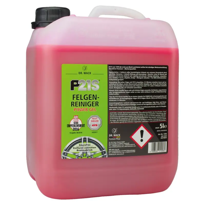 Top-Seller Dr. Wack P21S Felgenreiniger Power Gel 5L