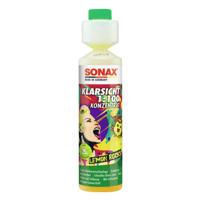 SONAX KlarSicht 1:100 Konzentrat Lemon Rocks 250ml Direkt Vom Hersteller