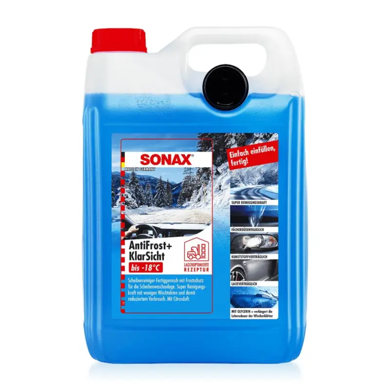 Neu Im Sortiment SONAX AntiFrost&KlarSicht bis -20°C Citrus 5L