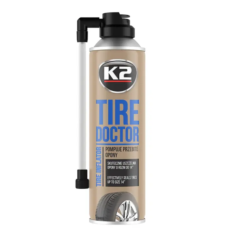 Neu K2 TIRE DOKTOR Reifendichtmittel 400ml