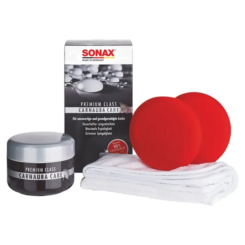 Solange Der Vorrat Reicht SONAX PREMIUM CLASS Pflegeset CarnaubaCare