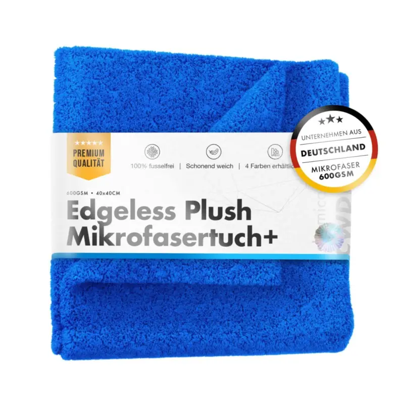 chemicalworkz Edgeless Plush Towel 600GSM Blau Poliertuch 40×40cm Direktkauf