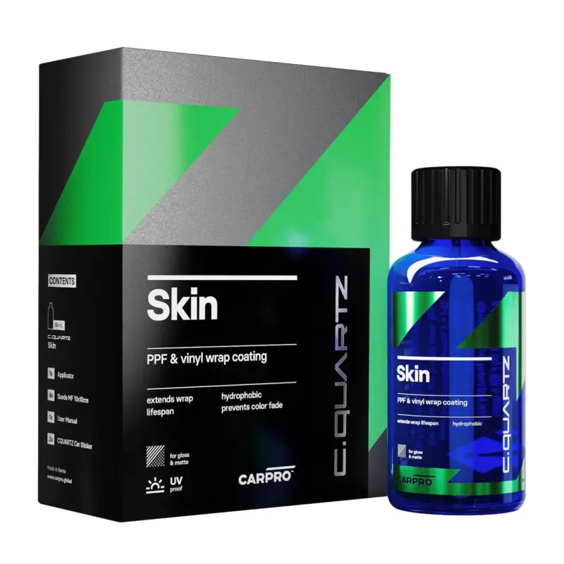 Schnäppchen CarPro CQUARTZ Skin Folienversiegelung Kit 50ml