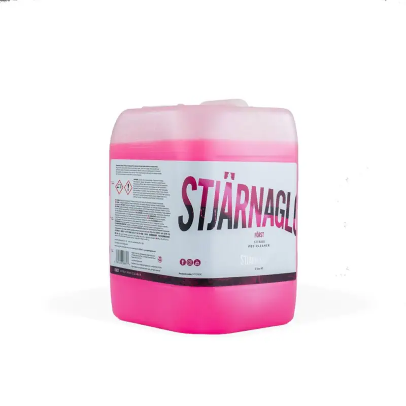Neuheit Stjarnagloss Först Citrus Pre-Cleaner Hochleistungsreiniger 5L