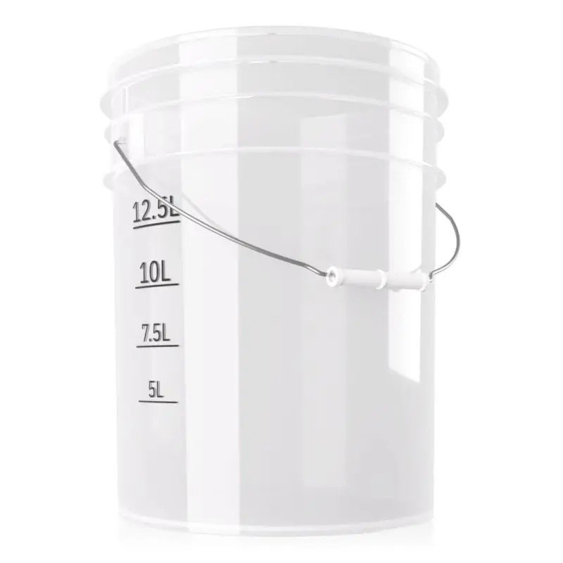 chemicalworkz Performance Buckets Wascheimer 5GAL Weiß Transparent Preisknaller