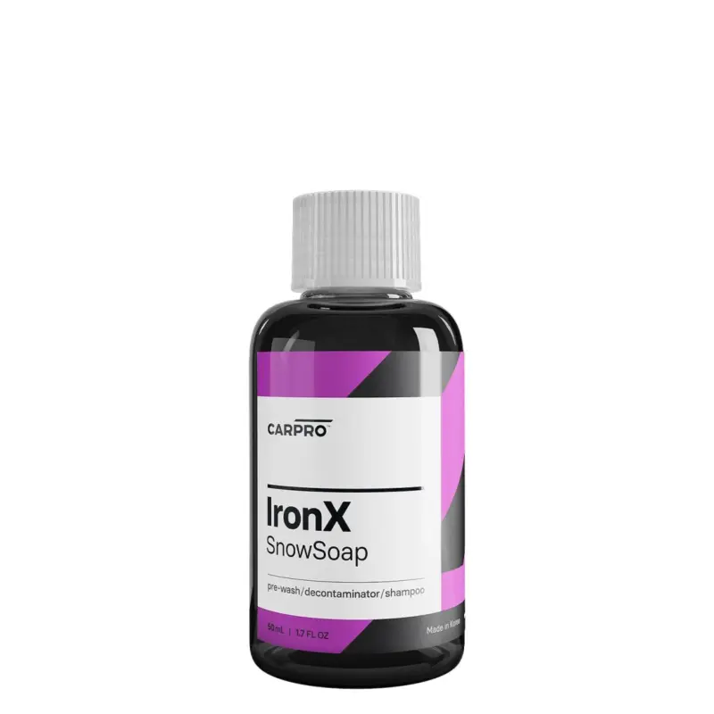 CarPro IronX Snow Soap Flugrostentferner Shampoo 50ml Mega-Angebot