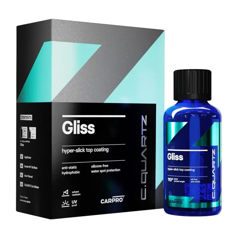 Sichere Zahlung CarPro Gliss Top Coat Keramikversiegelung Kit 50ml
