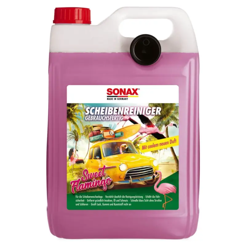 SONAX ScheibenReiniger gebrauchsfertig Sweet Flamingo 5L Sale