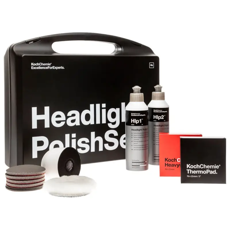 Neue Kollektion Koch-Chemie - Headlight Polish Scheinwerfer-Aufbereitungsset