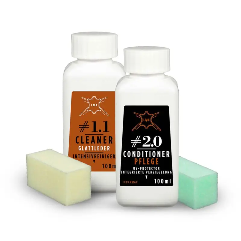 Ledermax Reinigungs- & Pflegeset stark/matt 100ml Geprüft