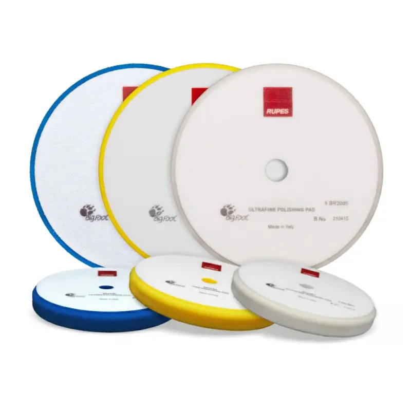 Angebot Rupes Polierpad Set BigFoot Polierschwamm 165mm 6tlg.