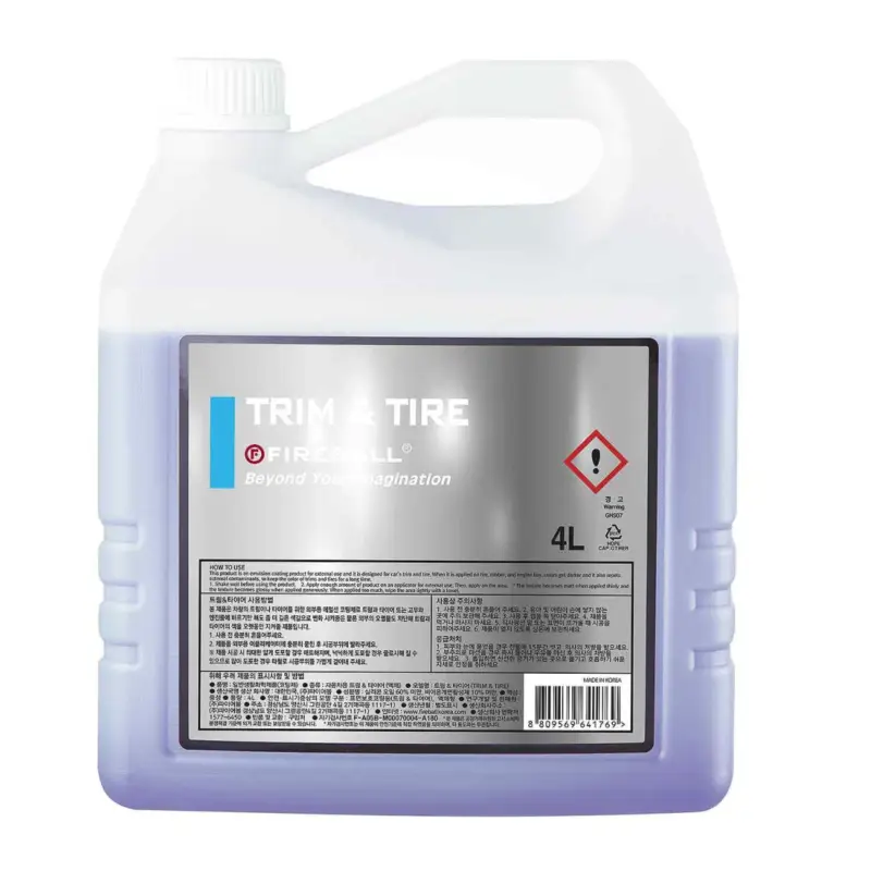Ausverkauf Fireball Trim & Tire Kunststoffpflege 4L