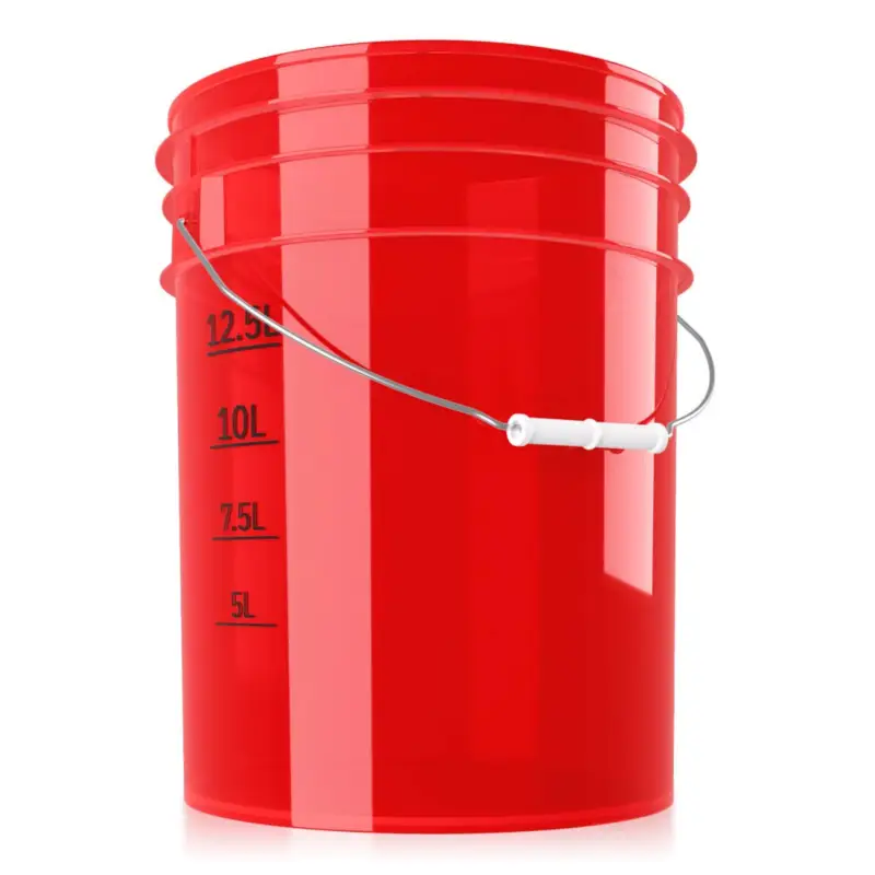 Finale Aktion chemicalworkz Performance Buckets Wascheimer 5GAL Rot Transparent