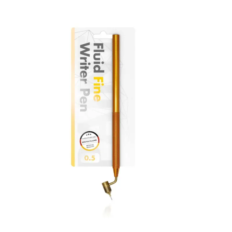 Fluid Writer Pen Steinschlag-Präzisions-Lackstift gold dick 0,5mm Aktuell