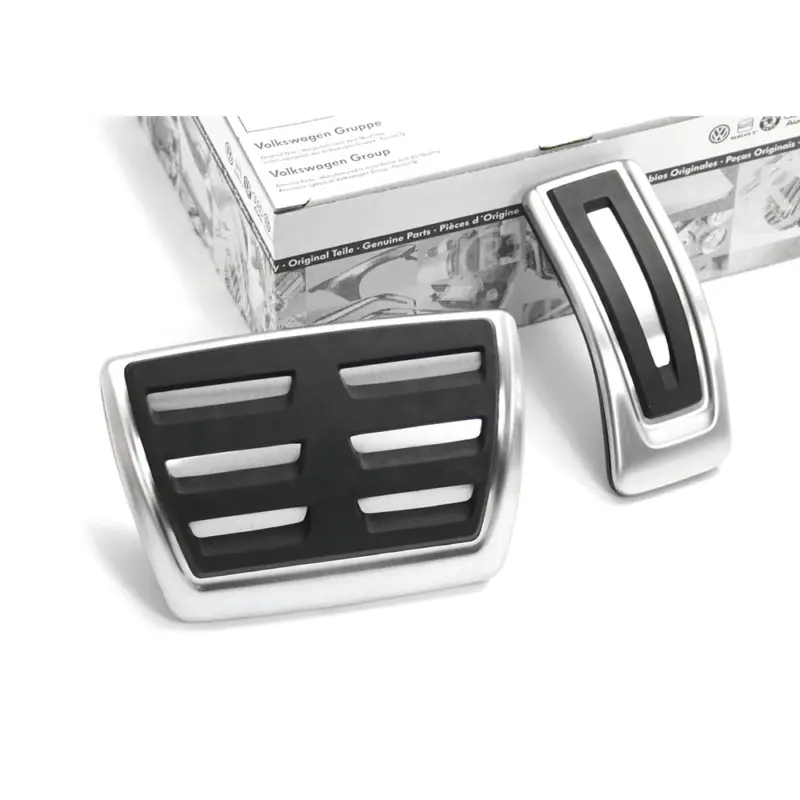 Ausverkauf Audi A6 A7 (C8) DSG Pedalkappen Set Original Interieur Tuning Kappen Edelstahl