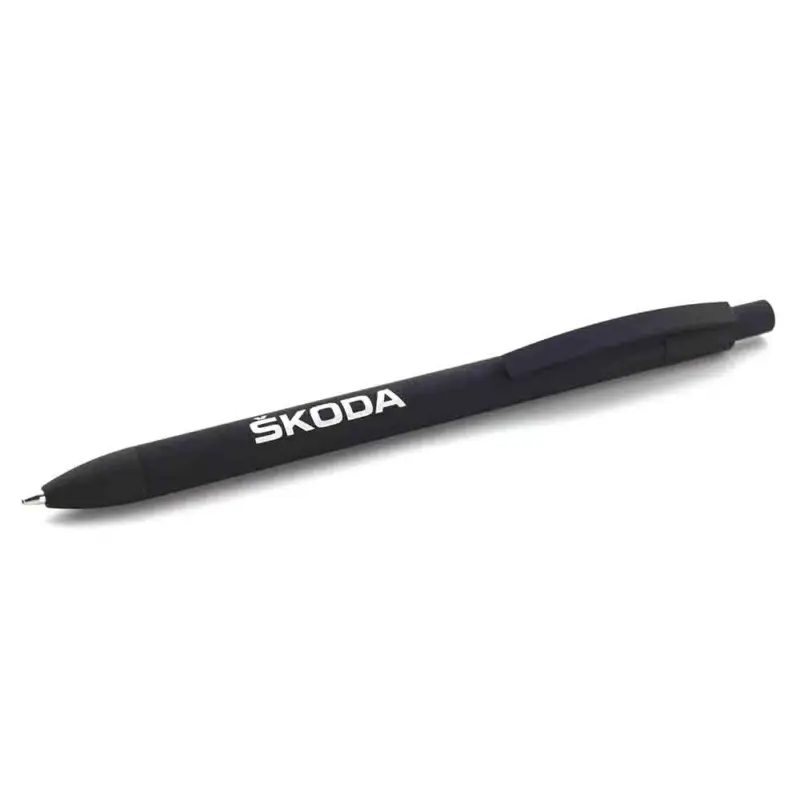 Original Skoda Kugelschreiber Capri Softtouch Accessoires Stift schwarz Top-Seller
