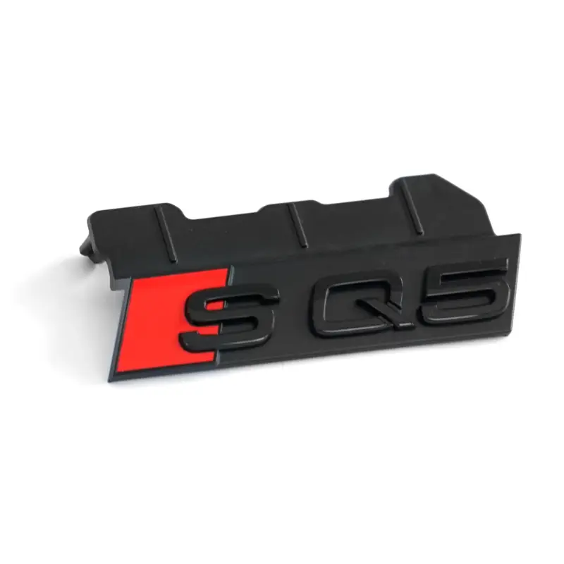 Online Kaufen Original Audi SQ5 Schriftzug Clip schwarz Plakette Kühlergrill Black Edition Emblem 80A071805