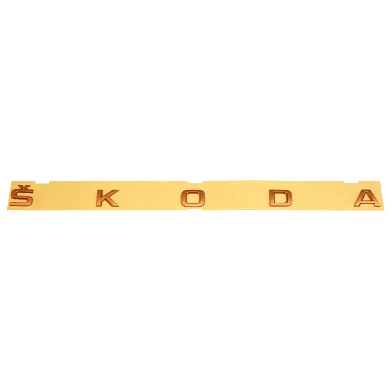 Original Skoda Schriftzug Emblem Buchstaben penny copper-metallic 5LG853687R60B Sichere Zahlung