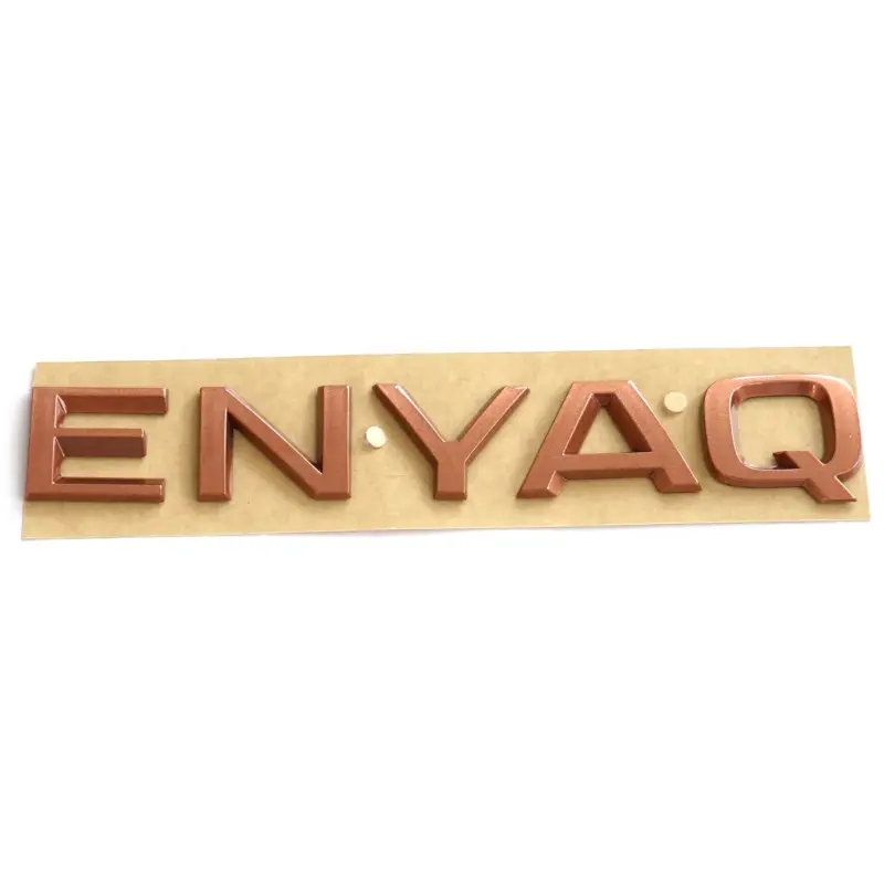 Original Skoda Enyaq Schriftzug Heckklappe Emblem Buchstaben penny copper-metallic 5LG853687Q60B Markenware