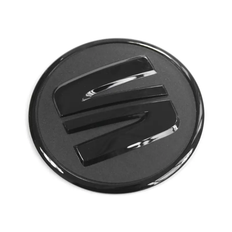 Zertifiziert Original Seat Zeichen für Motorabdeckung Emblem Motorraum Abdeckung schwarz