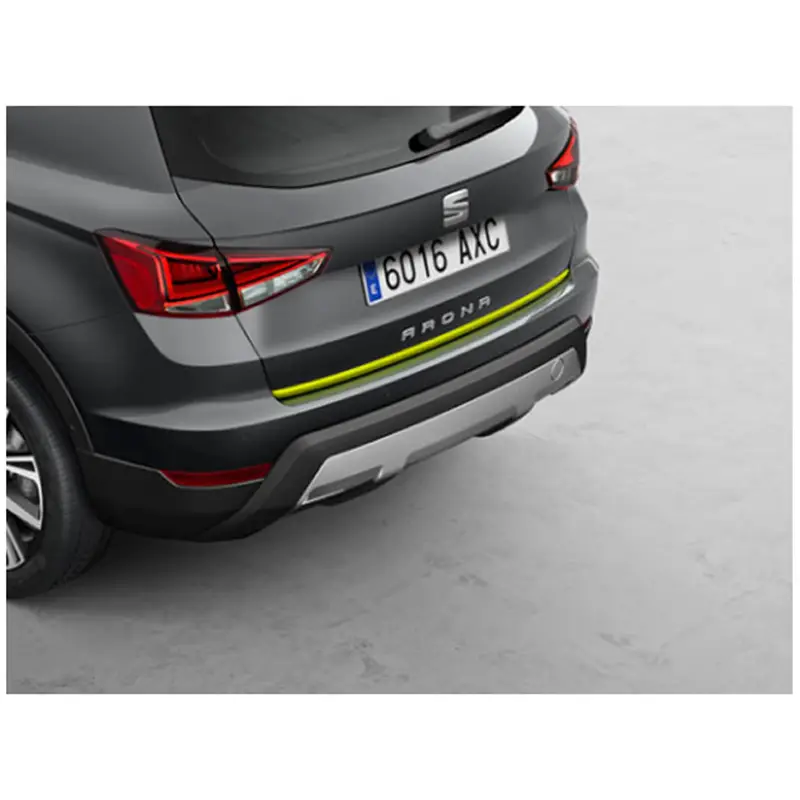 Original Seat Arona Heckklappenleiste Design Zierleiste Schutzleiste Kantenschutz grün/gelb Sofort Bestellen