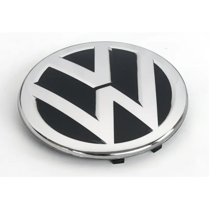 Abverkauf Original VW T-Roc Polo 6 (2G) VW Emblem vorn Kühlergrill Zeichen chrom