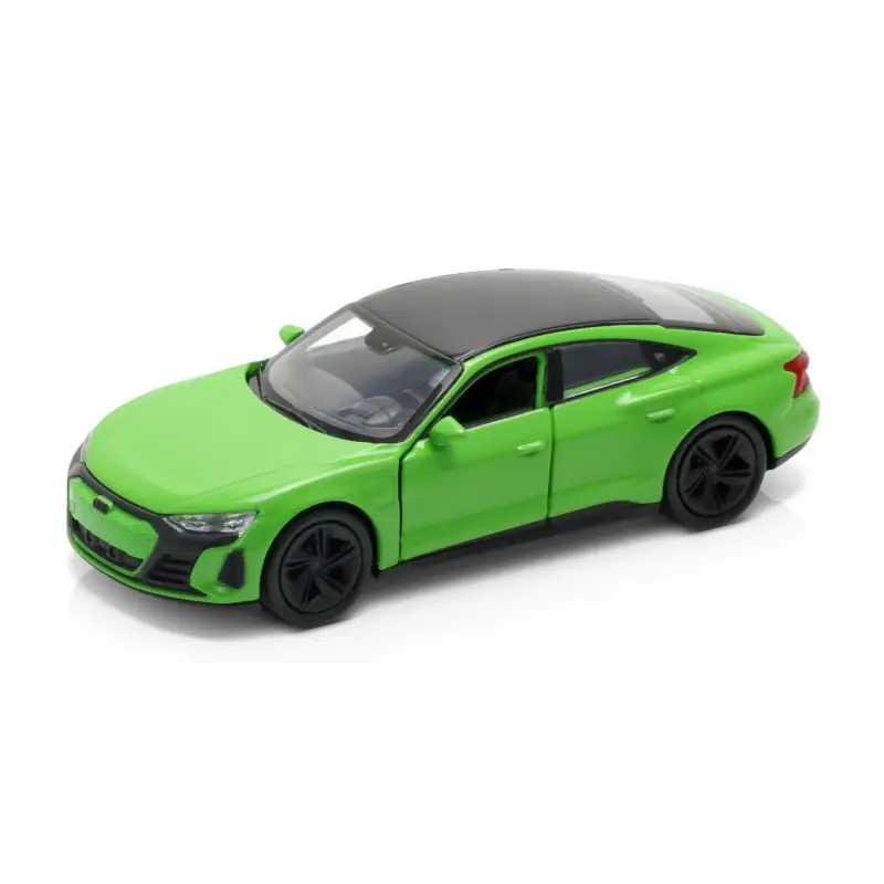 Billig Original Audi Sport Modellauto RS e-tron GT Modell 1:38 Miniatur Pullback grün 3202100110
