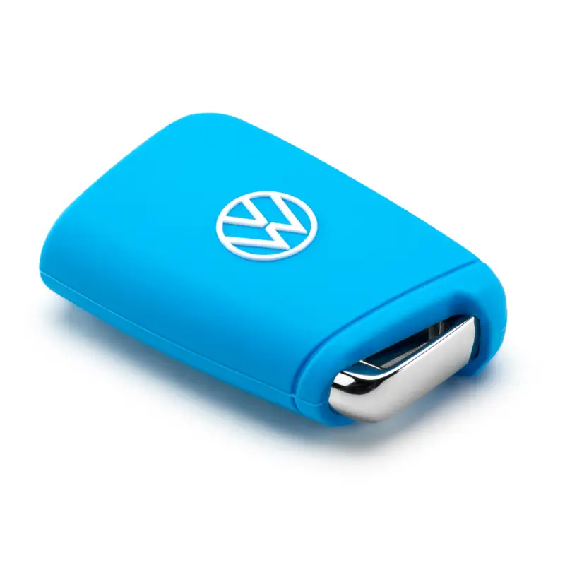 Original VW Schlüsselcover Volkswagen Logo Zündschlüssel Blende Cover Hellblau 000087012AN3H1 Schnäppchen