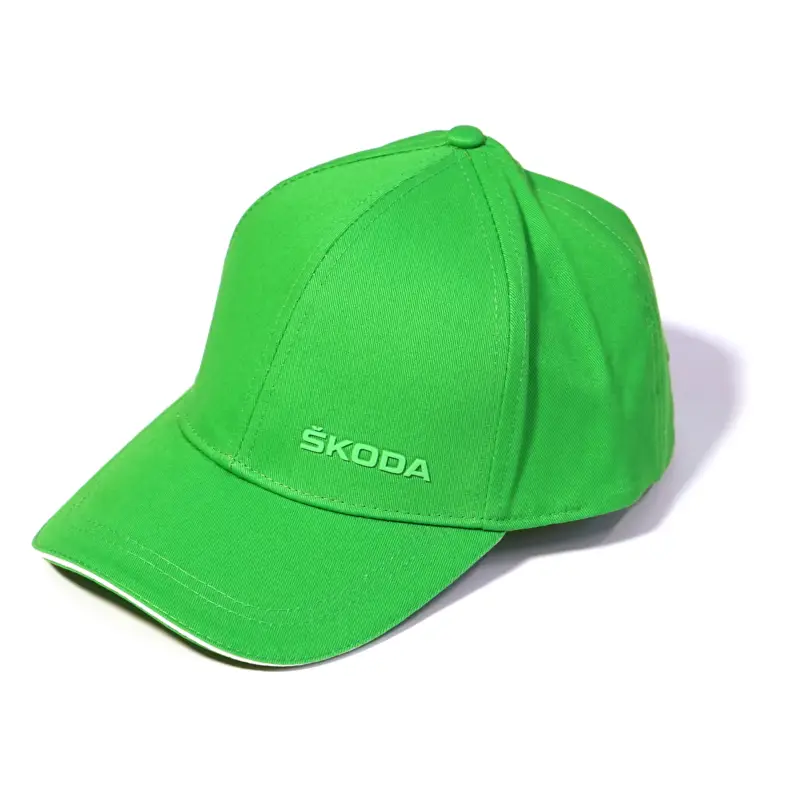 Original Skoda Baseballcap Basecap Mütze Cap Baumwolle Kappe Logo grün 000084300AN Meistverkauft