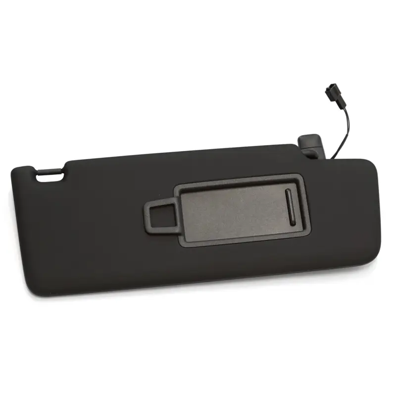 Original VW Sonnenblende rechts Spiegel Abdeckung schwarz ohne Aufkleber Begrenztes Angebot