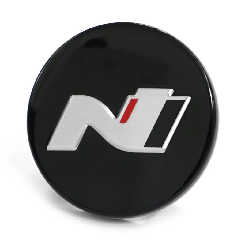 Original Hyundai Radzierkappe N-Logo Nabendeckel Kappe Radnabenkappe schwarz 52960L0100 Nur Heute