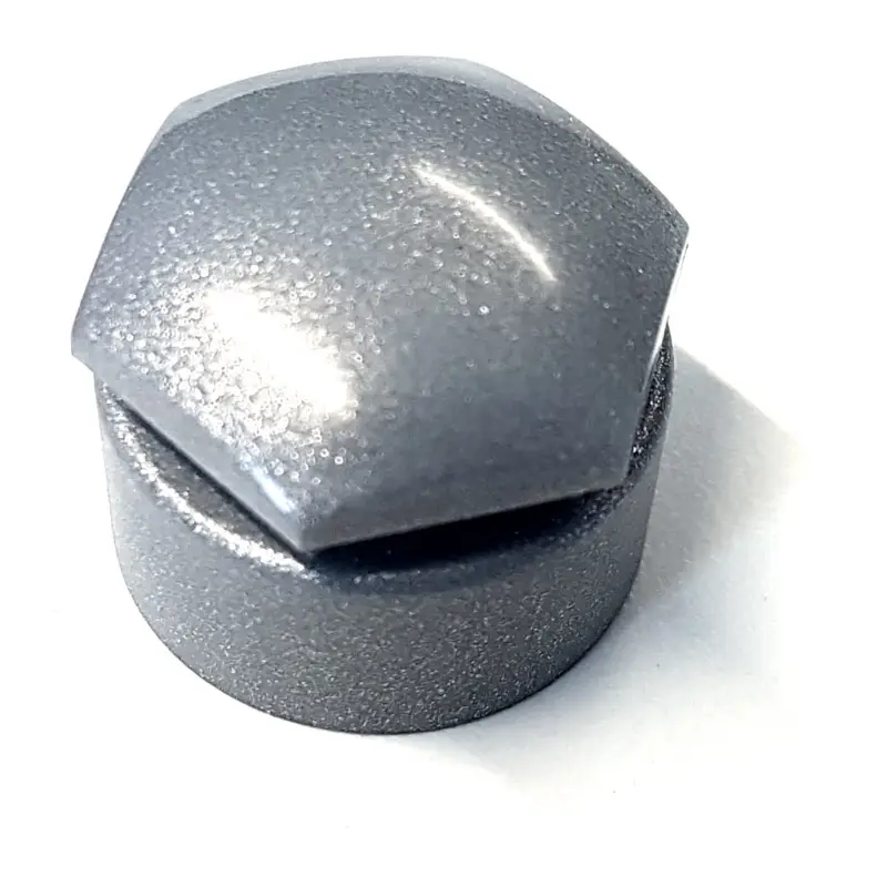 Original Skoda Radschraubenkappe hellgrau chromfarben metallic 8D0601173E7ZS Direktkauf